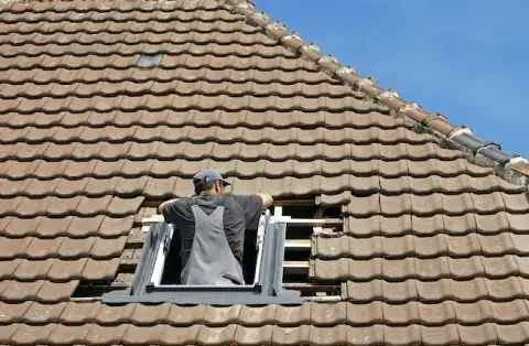 Pose de velux - La Norville